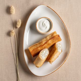 Солодкі млинці з сиром