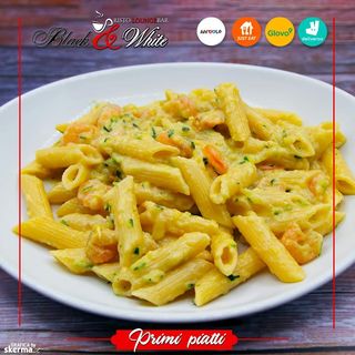 Trofie  con gamberi e zucchine