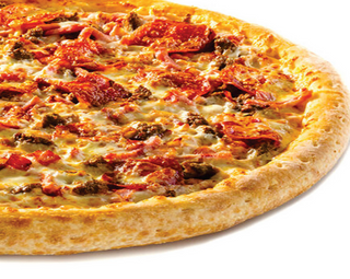 Мясная на традиционном тесте 23 см 