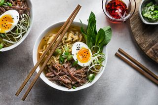 Ramen con rosticciana 排骨汤面