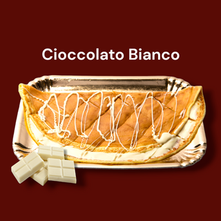 Crêpe con cioccolato bianco