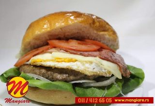 Pljeskavica Mangiare 300g + Coca Cola 0.33l