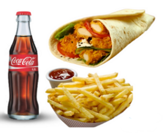 Menu piadina cotoletta