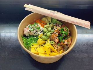 U51-Poke fire salmão