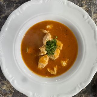 Суп  из морепродуктов 