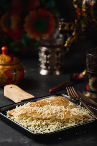 ბლინი ყველით (ჰოლანდიური)