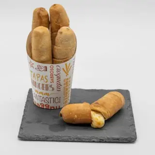 Tequeños de Queso Blanco, (4 Uds.)