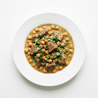 Ternera Con Garbanzos