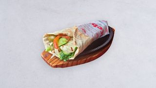 Pita roll hallumi
