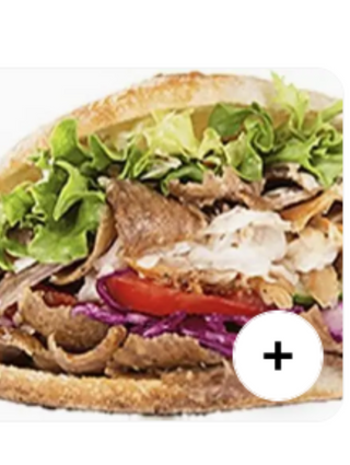 Doner Kebab de Frango Individual