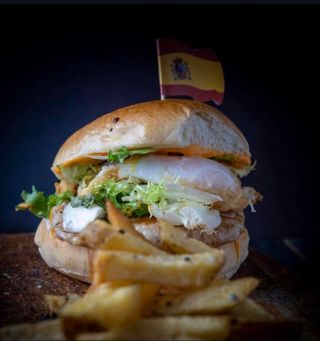 Hamburguesa de pollo