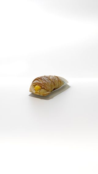 Sfogliatella con crema