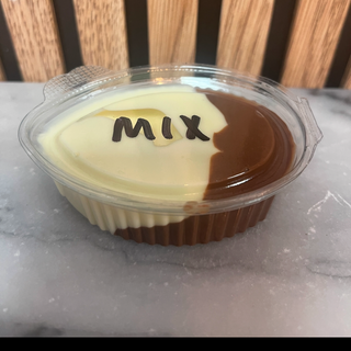 Topping mix chocolate, blanco y chocolate con leche