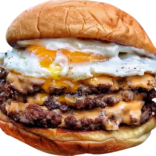 Smash Burger Egg double