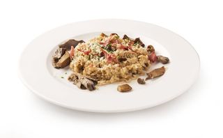 Risotto Con Setas Y Jamón