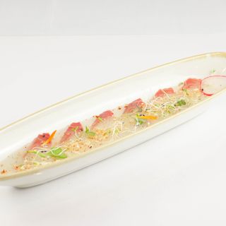 carpaccio de dorada