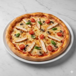 Pizza de pollo (33 cm.)