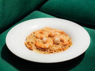 Спагетті Розе з морепродуктами 350г