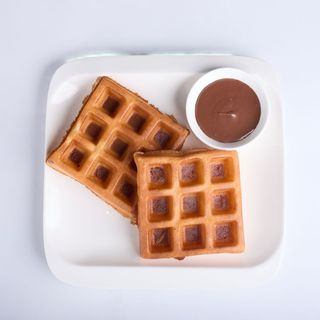 Gaufres au nutella