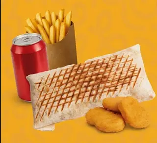 Tacos Escalope Panée & Boisson & 3 Nuggets