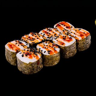 Маки с пържена сьомга (140 г)