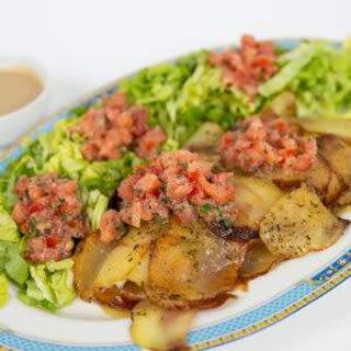 Șalău pe canapea de cartof