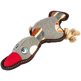 DUVO+ Igračka za pse Patka, zvučna, Siva, 33x13x6cm (KOD D13975)