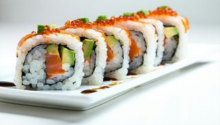 52 - Verde salmone roll - 6 pezzi