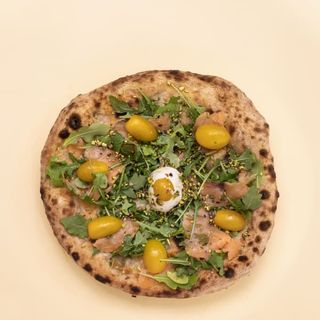 Pizza salmonata