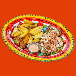 Tagliata di pollo BBQ