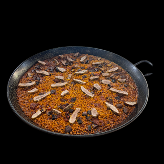 Arroz de Secreto y setas