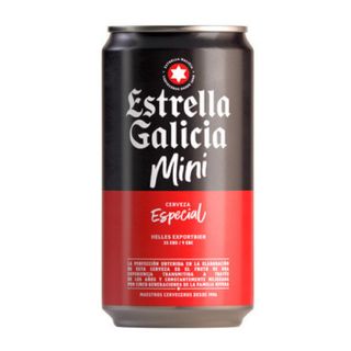 Cerveza Estrella Galicia Lata Mini (250 Ml.)