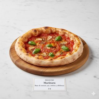 Pizzetas Marinara (20 Cm.)