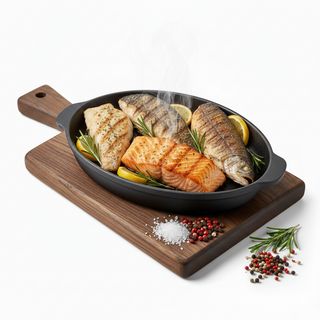 Misto di pesce alla grilia