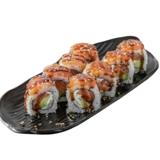 Uramaki De Salmón Flameado   8 uds.