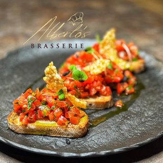 Bruschete cu rosii si usturoi  400g