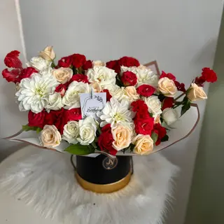 Box rouge et blanc