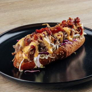 Hot Dog Pulled Pork