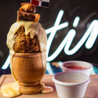 Mofongo De Chicharron Mediano