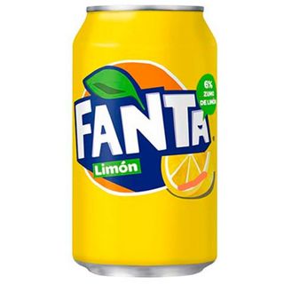 Fanta Limón lata 330ml.