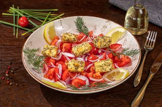 Salata rosii cu branza