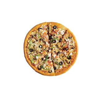 Roasted Feta Veg Pizza