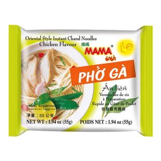 Fideos instantáneos de arroz chand con pollo y pho ga (55 gr)
