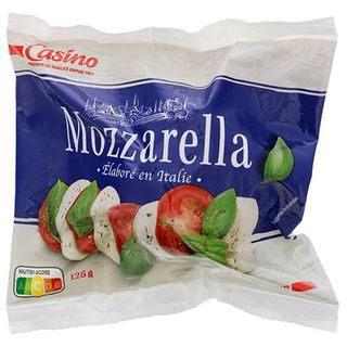 Mozzarella 125G Casino             