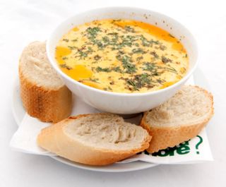 Ciorbă de pui a la grec