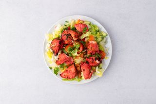 Chicken tikka salad                                     