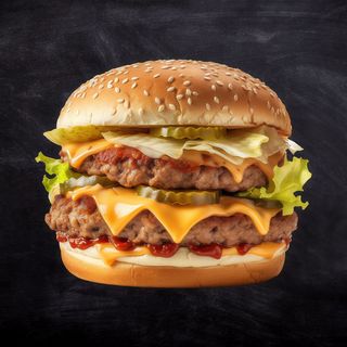 Hamburguesa Doble De Carne