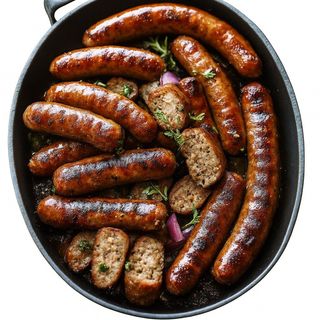 Brochettes De Saucisses