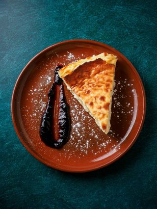 Tarta de queso al horno