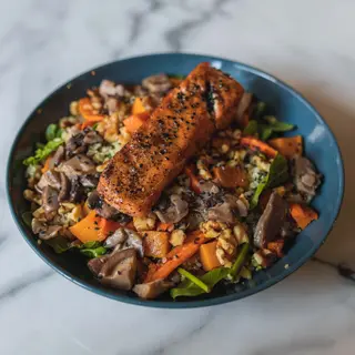 Quinoa Salad with kale